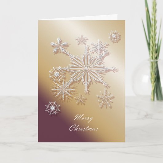 Frohe Weihnachten. Grußkarte. Feiertagskarte (Vorderseite)