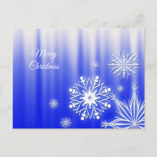 Frohe Weihnachten. Grußkarte. Feiertagspostkarte (Vorderseite)