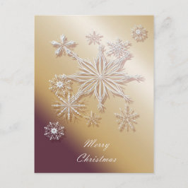 Frohe Weihnachten. Grußkarte. Feiertagspostkarte
