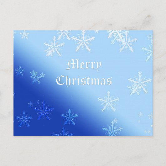 Frohe Weihnachten. Grußkarte. Feiertagspostkarte (Vorderseite)