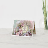 Frohe Weihnachten Grußkarten Dankeskarte (Vorderseite)