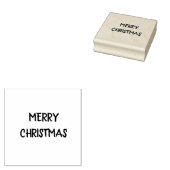 Frohe Weihnachten Gummistempel (Stempel)