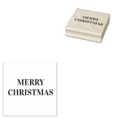Frohe Weihnachten Gummistempel (Stempel)