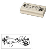 Frohe Weihnachten Gummistempel (Stempel)