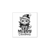 Frohe Weihnachten Gummistempel (Prägung)