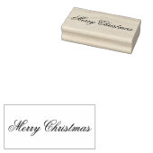 Frohe Weihnachten Gummistempel (Stempel)