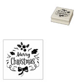 Frohe Weihnachten Gummistempel (Stempel)