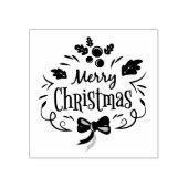 Frohe Weihnachten Gummistempel (Prägung)