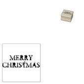 Frohe Weihnachten Gummistempel (Stempel)
