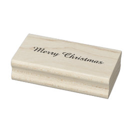 Frohe Weihnachten Gummistempel