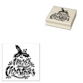 Frohe Weihnachten Gummistempel (Stempel)