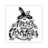 Frohe Weihnachten Gummistempel (Prägung)
