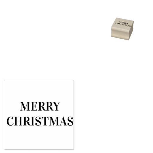 Frohe Weihnachten Gummistempel (Stempel)