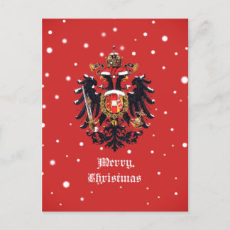 "Frohe Weihnachten" Habsburg Postkarte