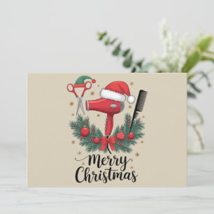 Frohe Weihnachten Hairstylist Friseur Xmas Haare 