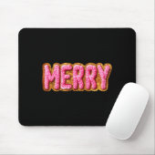 Frohe Weihnachten Häkeln Xmas Pyjama Cozy Holiday Mousepad (Mit Mouse)