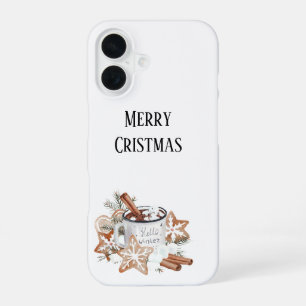 Frohe Weihnachten Hallo Winter iPhone 16 Slim Case Hülle