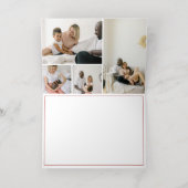 Frohe Weihnachten Handgeschriebenes Script 10 Foto (Innen Mitte)