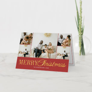 Frohe Weihnachten Handgeschriebenes Script 10 Foto