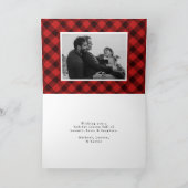 Frohe Weihnachten Handschrift 2 Foto (Innenseite)