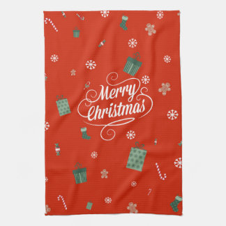 Frohe Weihnachten Handtuch