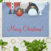 Frohe Weihnachten Handtuch (Gefaltet)