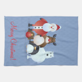 Frohe Weihnachten Handtuch (Horizontal)