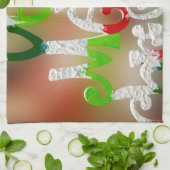 Frohe Weihnachten Handtuch (Gefaltet)