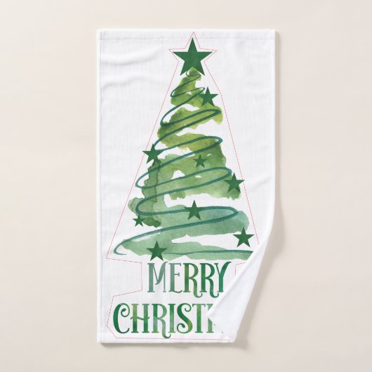 Frohe Weihnachten Handtuch (Handtuch)