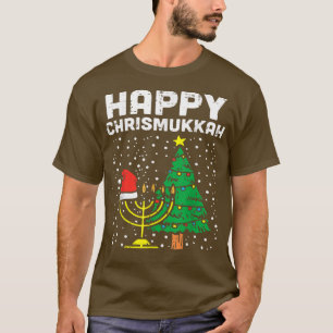 Frohe Weihnachten Hanukkah jüdischer Urlaub Religi T-Shirt