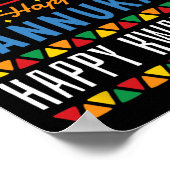 Frohe Weihnachten Happy Hanukkah Happy Kwanzaa 14 Poster (Ecke)