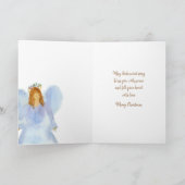 Frohe Weihnachten Hark The Herald Angels Sing Karte (Innenseite)