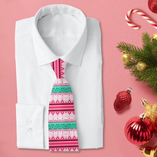 Frohe Weihnachten & hässliche Pullover-Wünsche Krawatte