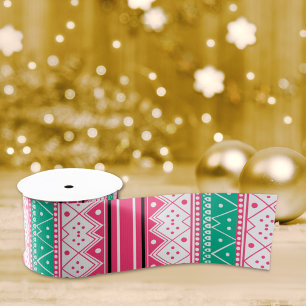 Frohe Weihnachten & hässliche Pullover-Wünsche Ripsband