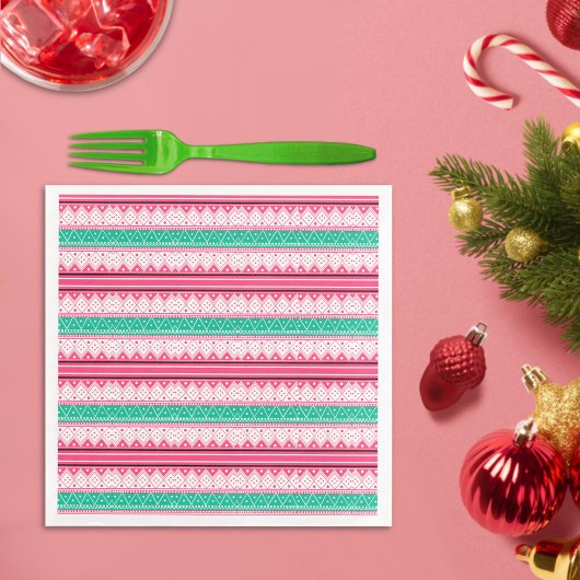 Frohe Weihnachten & Hässlicher Pullover Serviette