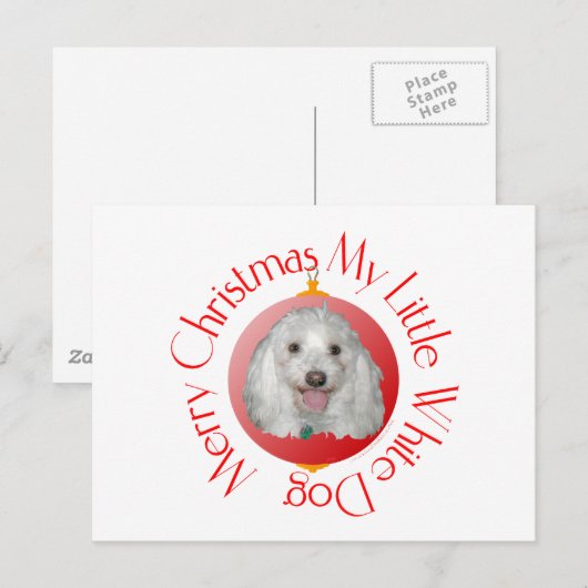 Frohe Weihnachten Havanese (Vorne/Hinten)