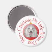 Frohe Weihnachten Havanese Magnet (Vorderseite/Rückseite)