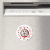 Frohe Weihnachten Havanese Magnet (In Situ (Geschirrspüler))