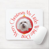 Frohe Weihnachten Havanese Mousepad (Mit Mouse)