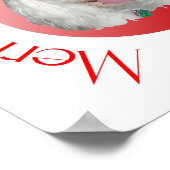Frohe Weihnachten Havanese Poster (Ecke)
