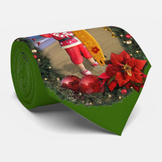 Frohe Weihnachten Hawaiian Style Krawatte