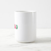 Frohe Weihnachten - Helles Maximalist Kaffeetasse (Mittel)