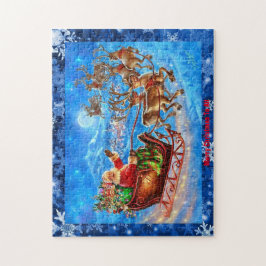 Frohe Weihnachten Herausforderung personalisieren  Puzzle