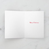 Frohe Weihnachten - Heron in Snow - Ohara Koson Karte (Innenseite)