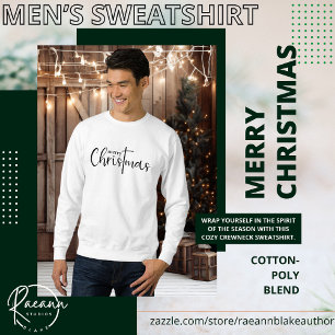 Frohe Weihnachten Herren Basic Sweatshirt