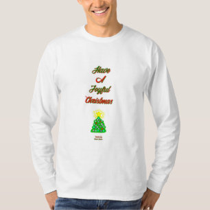 Frohe Weihnachten Herren-Langschläfer-Shirt T-Shirt