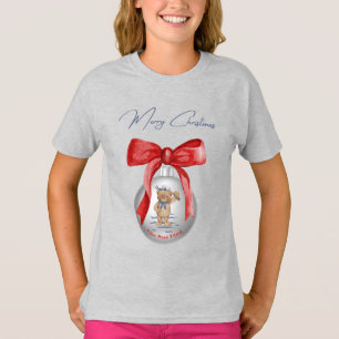 Frohe Weihnachten Hilton Head Island Bear Ornament T-Shirt