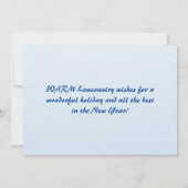 Frohe Weihnachten Hilton Head Island Hafen Stadt (Rückseite)