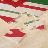 Frohe Weihnachten Hilton Head Island Map mit Santa Puzzle (Seite)