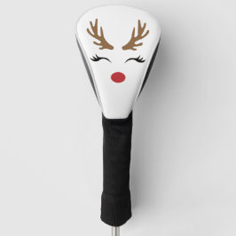 Frohe Weihnachten Hirsch Golf Headcover
